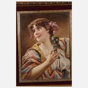 Fraureuth Bildplatte "Rheinrebe"