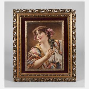 Fraureuth Bildplatte "Rheinrebe"