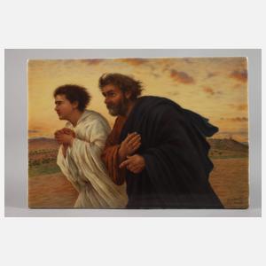 Hutschenreuther religiöse Bildplatte