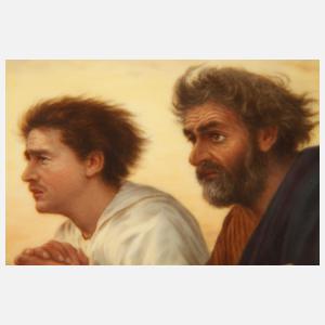 Hutschenreuther religiöse Bildplatte