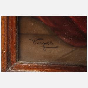 KPM Berlin große Bildplatte Historienmalerei