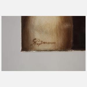 KPM Berlin Bildplatte "Die Falschspieler"