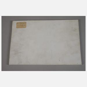 KPM Berlin Bildplatte "Die Falschspieler"