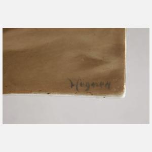 KPM Berlin Bildplatte "Christus in Gethsemane"