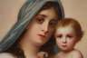 KPM Berlin Bildplatte "Madonna mit Kind"