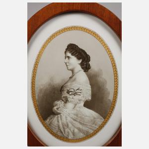 KPM Berlin Bildplatte Kaiserin Augusta