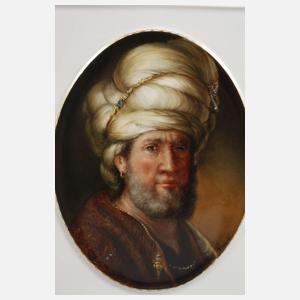 Meissen Bildplatte Orientale