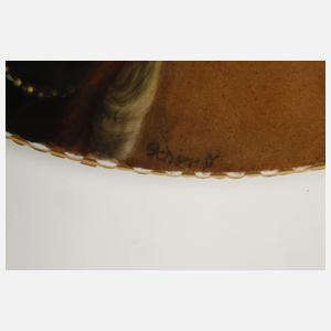 Meissen Bildplatte Orientale