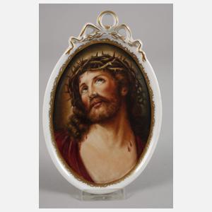 Kleine Bildplatte "Christus mit der Dornenkrone"