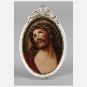 Kleine Bildplatte "Christus mit der Dornenkrone"
