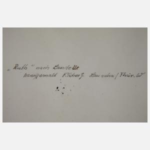 Große Bildplatte "Ruth"