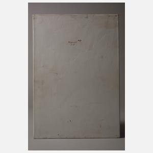 Große Bildplatte majestätischer Pfau