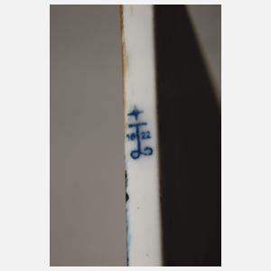 Große Bildplatte majestätischer Pfau