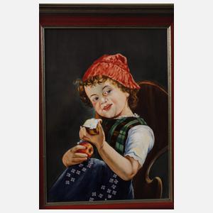 Bildplatte Kinderportrait