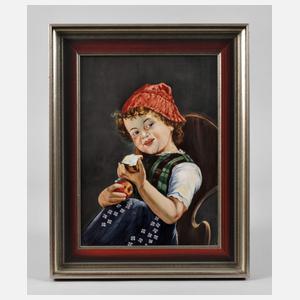 Bildplatte Kinderportrait