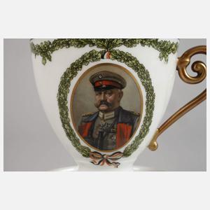 Hutschenreuther Portraittasse Hindenburg