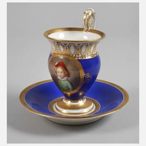 KPM Berlin Portraittasse Hérault de Séchelles