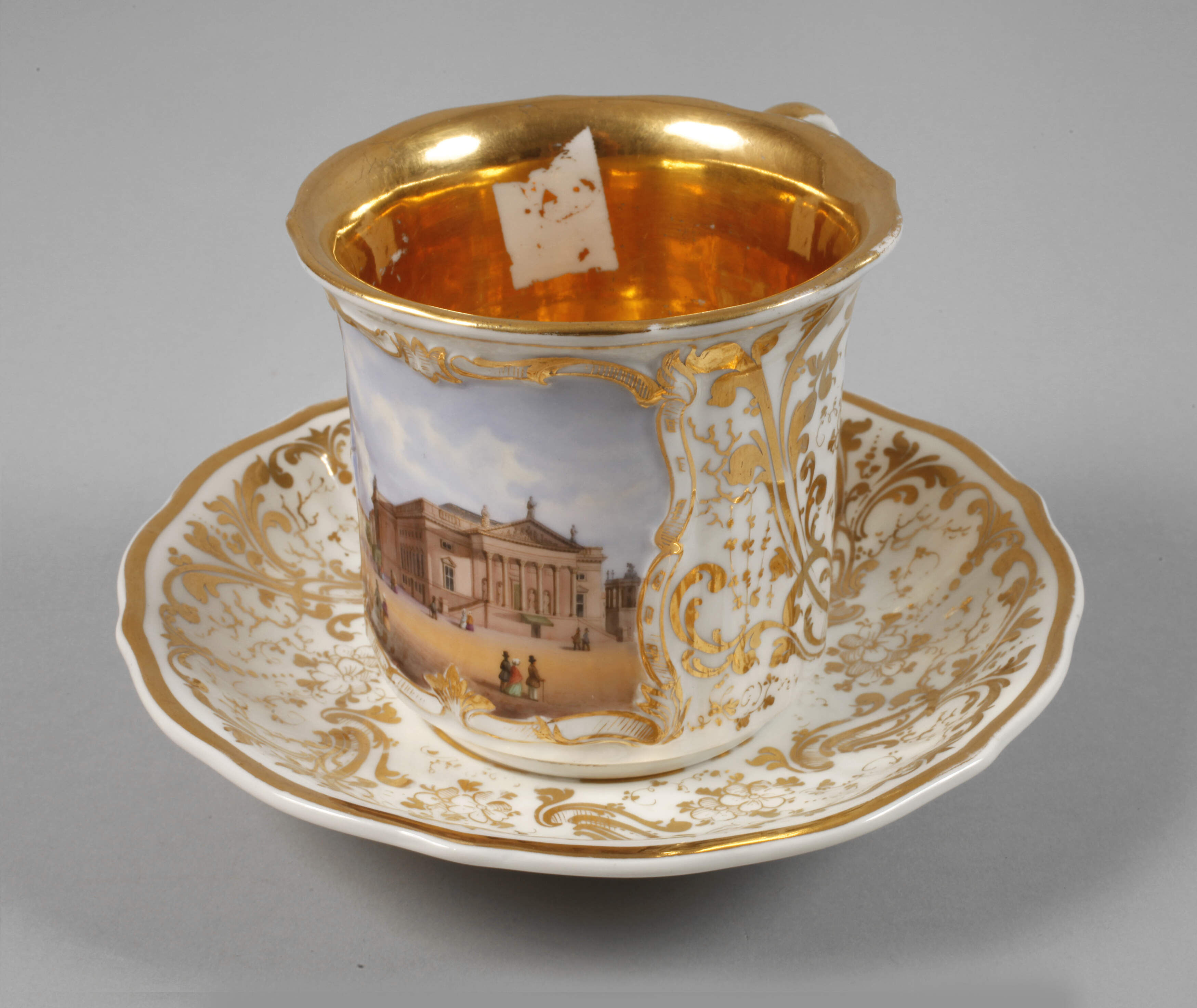 Berlin große Ansichtentasse "Opernhaus in Berlin"