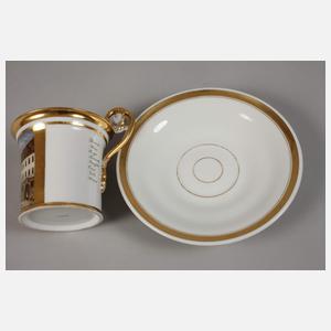 Althaldensleben große Ansichtentasse Straßenzug