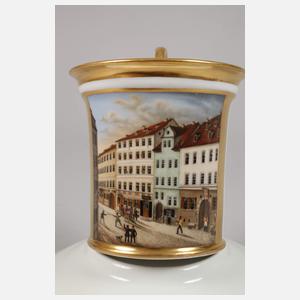 Althaldensleben große Ansichtentasse Straßenzug