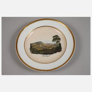 Meissen Ansichtenteller "Potschappel"