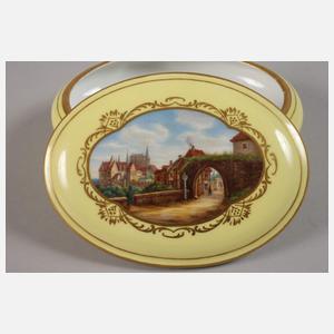 Meissen Deckeldose Ansicht Meißen