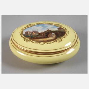 Meissen Deckeldose Ansicht Meißen