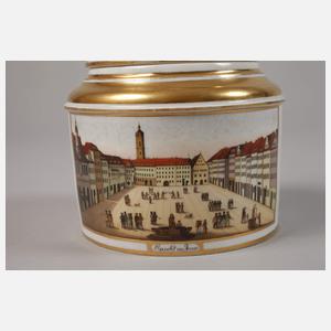 Ansichtendose "Marckt in Jena"