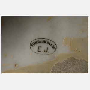 Frankreich übergroßes Rokokopaar