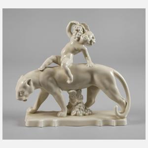 Tettau "Bacchus auf Panther"