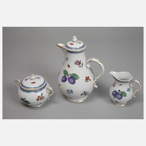 Ginori Italien Tête-à-Tête "Italian Fruit"