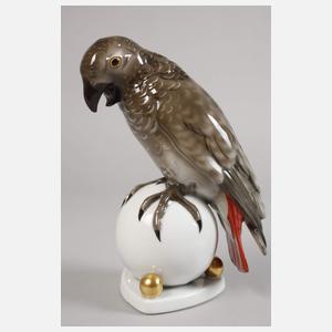 Hutschenreuther zwei Papageien