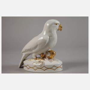 Hutschenreuther zwei Papageien