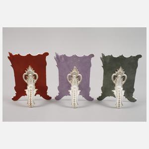 KPM Berlin Set Aufsteller als Menükarten