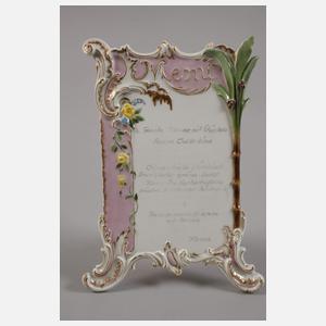 KPM Berlin Set Aufsteller als Menükarten