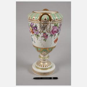 KPM Berlin Prunkvase Blumenmalerei