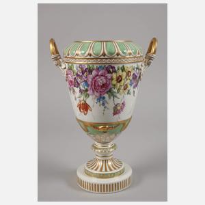 KPM Berlin Prunkvase Blumenmalerei