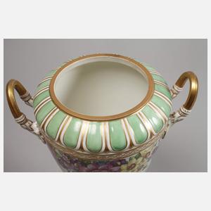 KPM Berlin Prunkvase Blumenmalerei