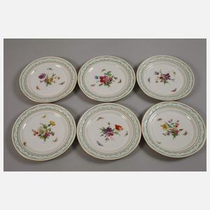 KPM Berlin Set Brotteller und Schale "Kurland"