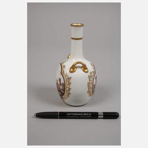 KPM Berlin Paar Enghalsvasen Kauffahrteiszene