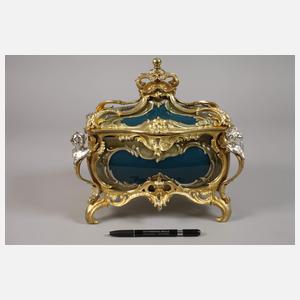 KPM Berlin prunkvolle Schmuckschatulle Historismus