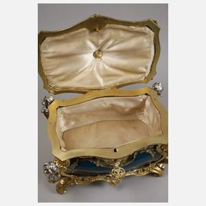 KPM Berlin prunkvolle Schmuckschatulle Historismus