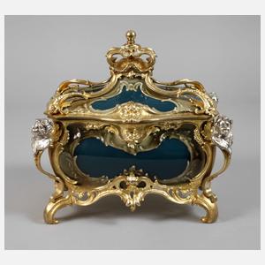 KPM Berlin prunkvolle Schmuckschatulle Historismus