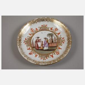 Meissen Konvolut Unterschalen Figurenmalerei