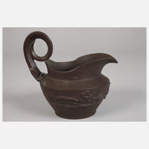 Meissen ungewöhnliches Kernstück Böttgersteinzeug