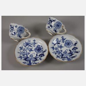 Meissen Tête-à-Tête "Zwiebelmuster/Gold"