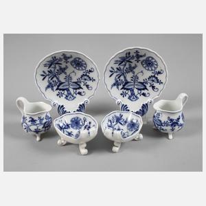 Meissen Gewürzset "Zwiebelmuster"