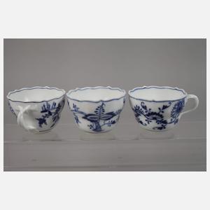 Meissen Konvolut "Zwiebelmuster"