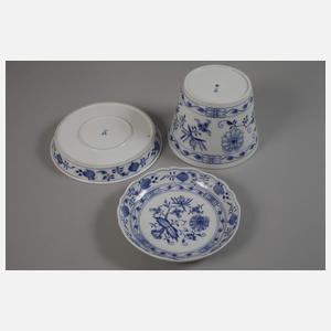 Meissen Konvolut "Zwiebelmuster"