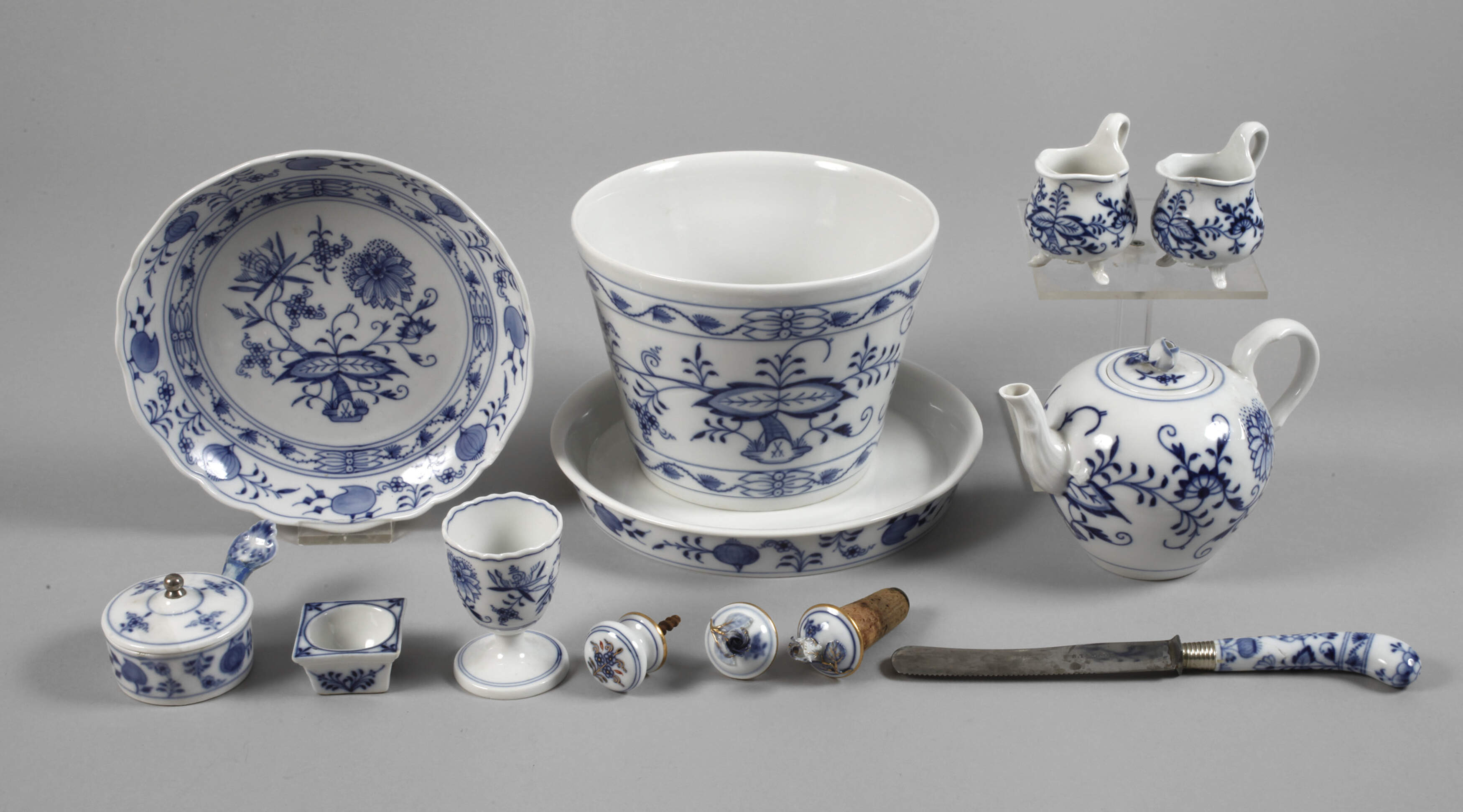 Meissen Konvolut "Zwiebelmuster"